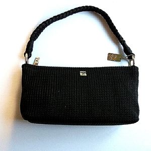 NEW Lina Brown Amanda Mini Bag Braided Handle